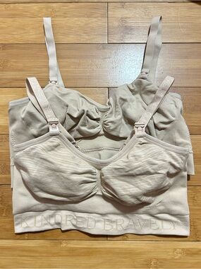 Lot of 2 Kindred Bravely Nursing and Pumping Bras